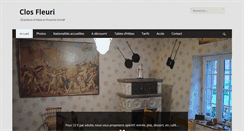 Desktop Screenshot of clos-fleuri.net